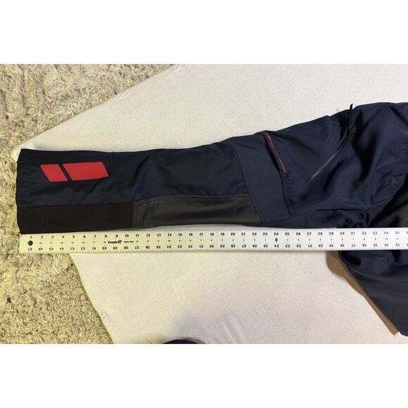 BMW Motorrad GS Rallye GTX Blue Red Padded Motorcycle Riding Armored Pants 42 - Picture 13 of 15